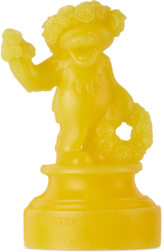 Photo: Joya Studio Yellow Grateful Dead Edition Lemon Drop Sculptural Bear Candle