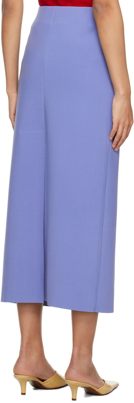 Birrot Blue H Maxi Skirt