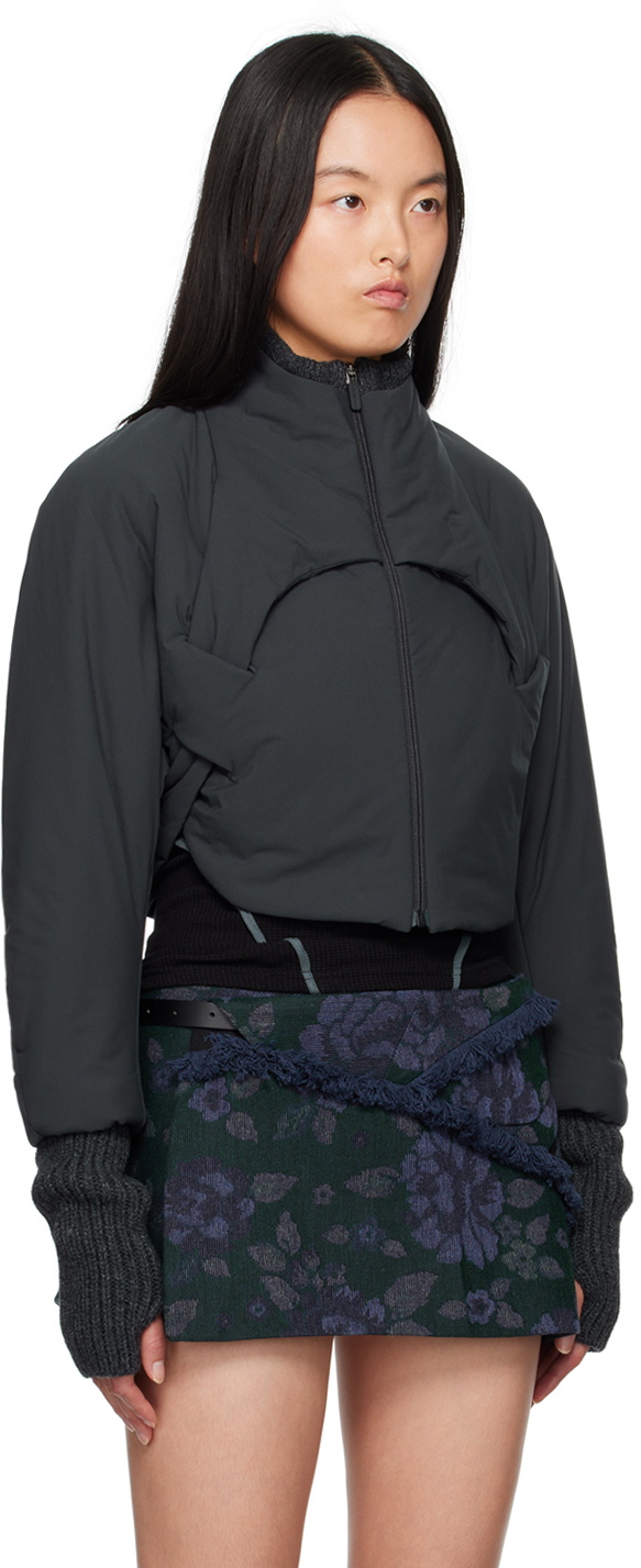 HYEIN SEO Black Padded Jacket Hyein Seo