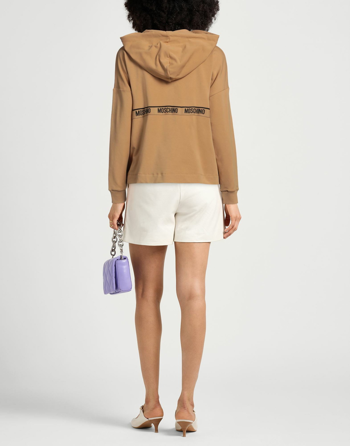 Moschino Womens Sweatshirt Sand
