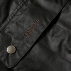 Barbour Men's International Duke Wax Jacket in Sage