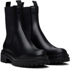 Gianvito Rossi Black Chester Chelsea Boots