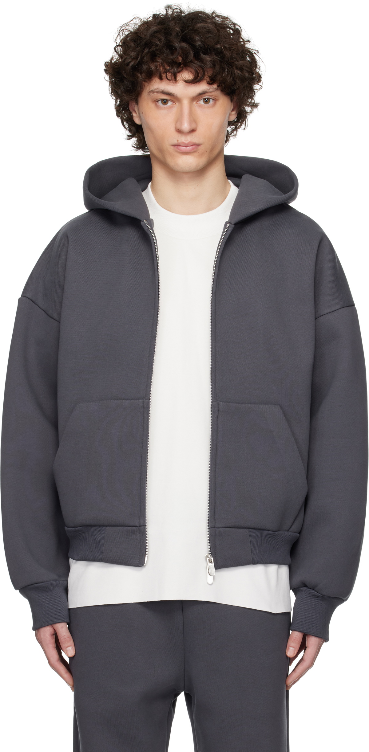Seventh V2 zipped hoodie in night サイズM Night V2 Zipped Hoodie | Mens Tracksuit Hoodies | Seventhstores