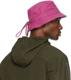 Jacquemus Purple La Montagne 'Le Bob Gadjo' Bucket Hat