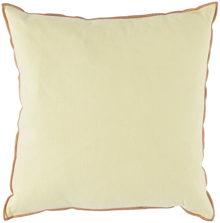 Photo: HAY Yellow Outline Cushion