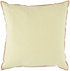 HAY Yellow Outline Cushion