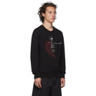 Alexander McQueen Black Winged Skeleton Sweatshirt
