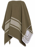 GOLDEN GOOSE - Journey Wool Blend Double Face Poncho