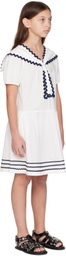 SEA NY Kids White Nancy Dress