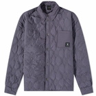 Daily Paper Men's Pajub Quilted Over Shirt in Odyssey Grey