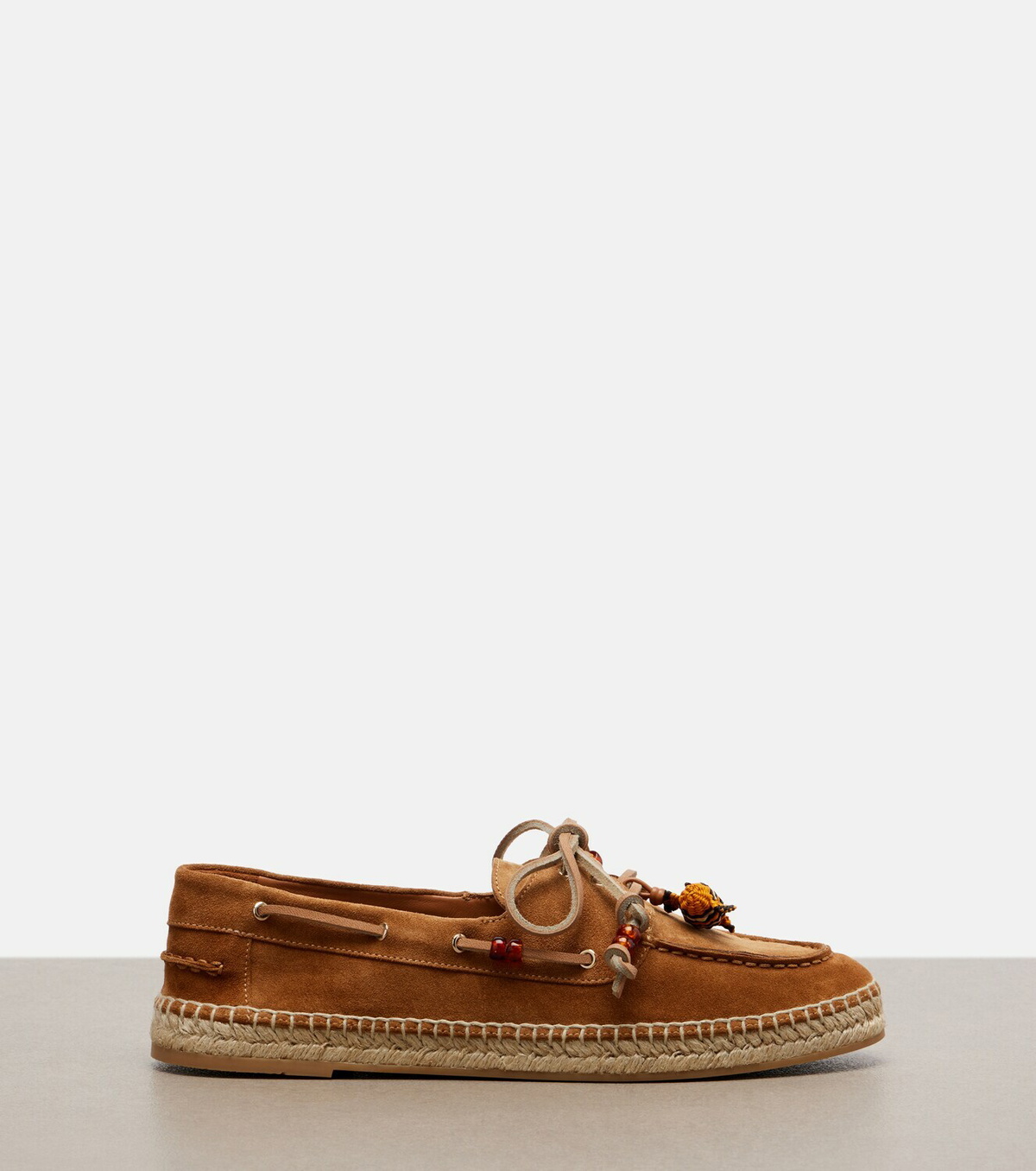 Aquazzura Seafarer beaded suede espadrilles