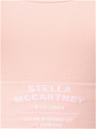 STELLA MCCARTNEY - Logo Stretch Cotton Crop Tank Top