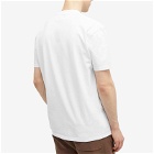 New Amsterdam Surf Association Men's Name T-Shirt in White/Cobalt