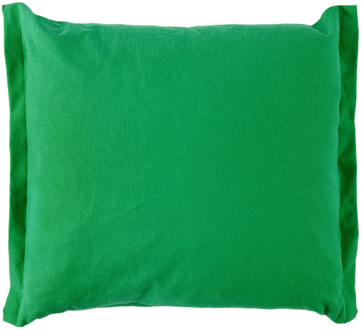 Photo: HAY Green Plica Cushion