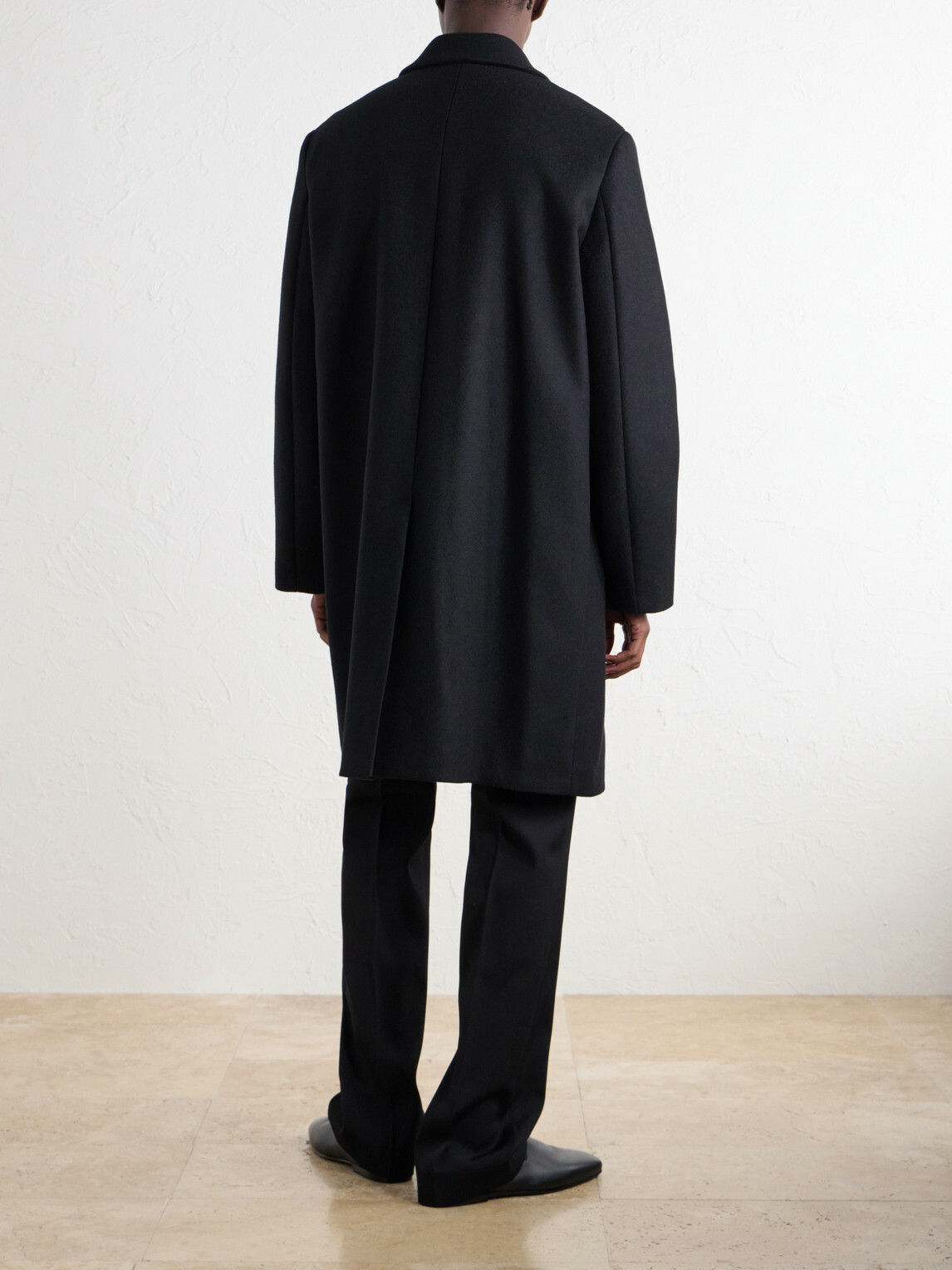 TOTEME - Wool, Cashmere and Silk-Blend Coat - Black