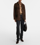 Nili Lotan Foudre fringed suede jacket