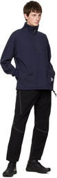 and wander Navy Half-Zip Sweatshirt