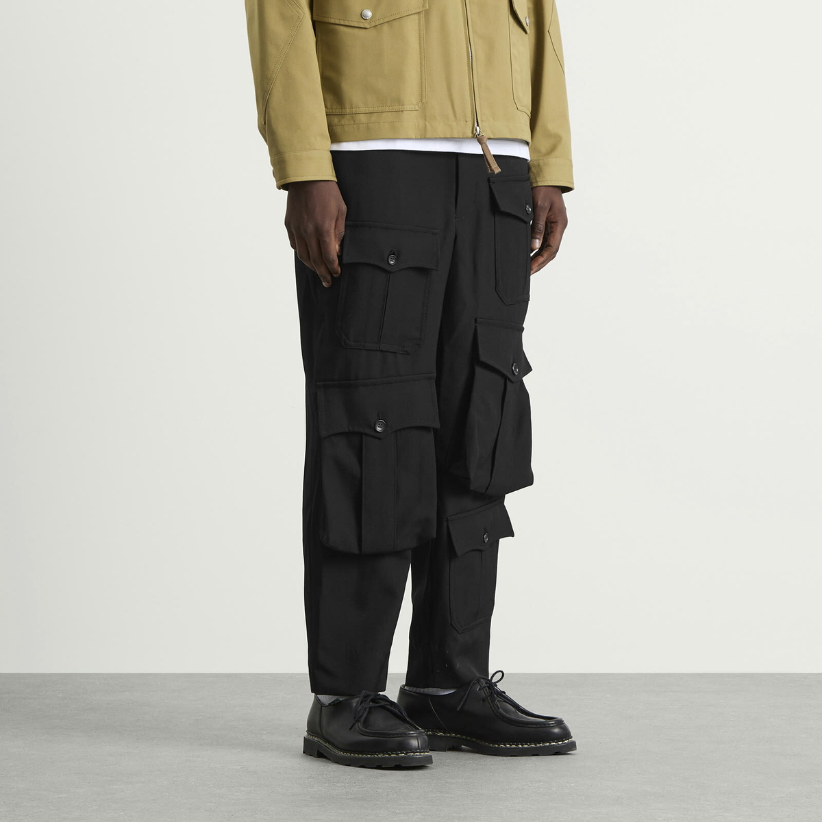 Comme des Garçons Homme Plus Men's Multi Pocket Cargo in Black