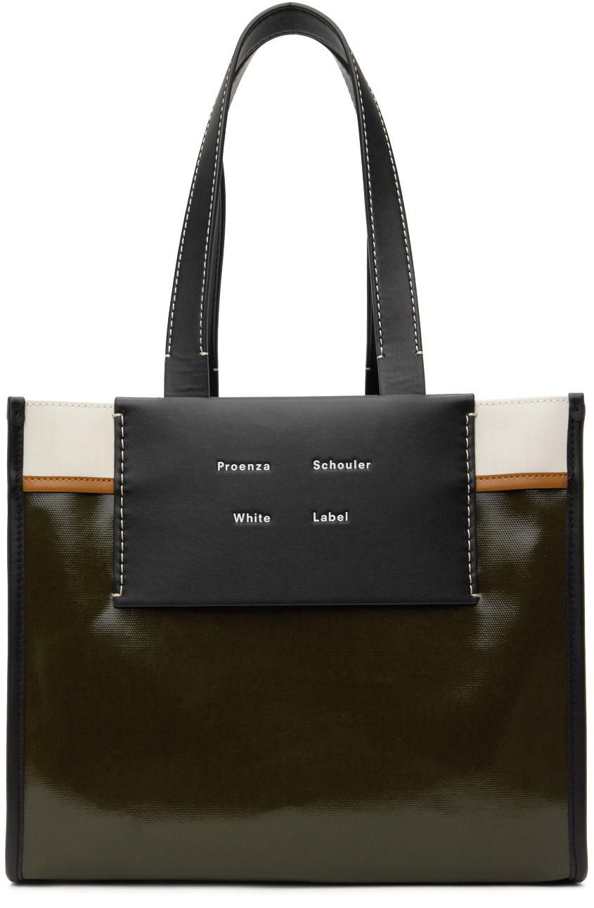 Proenza Schouler Khaki Proenza Schouler White Label Large Morris