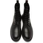 Alexander McQueen Black Hybrid Boots