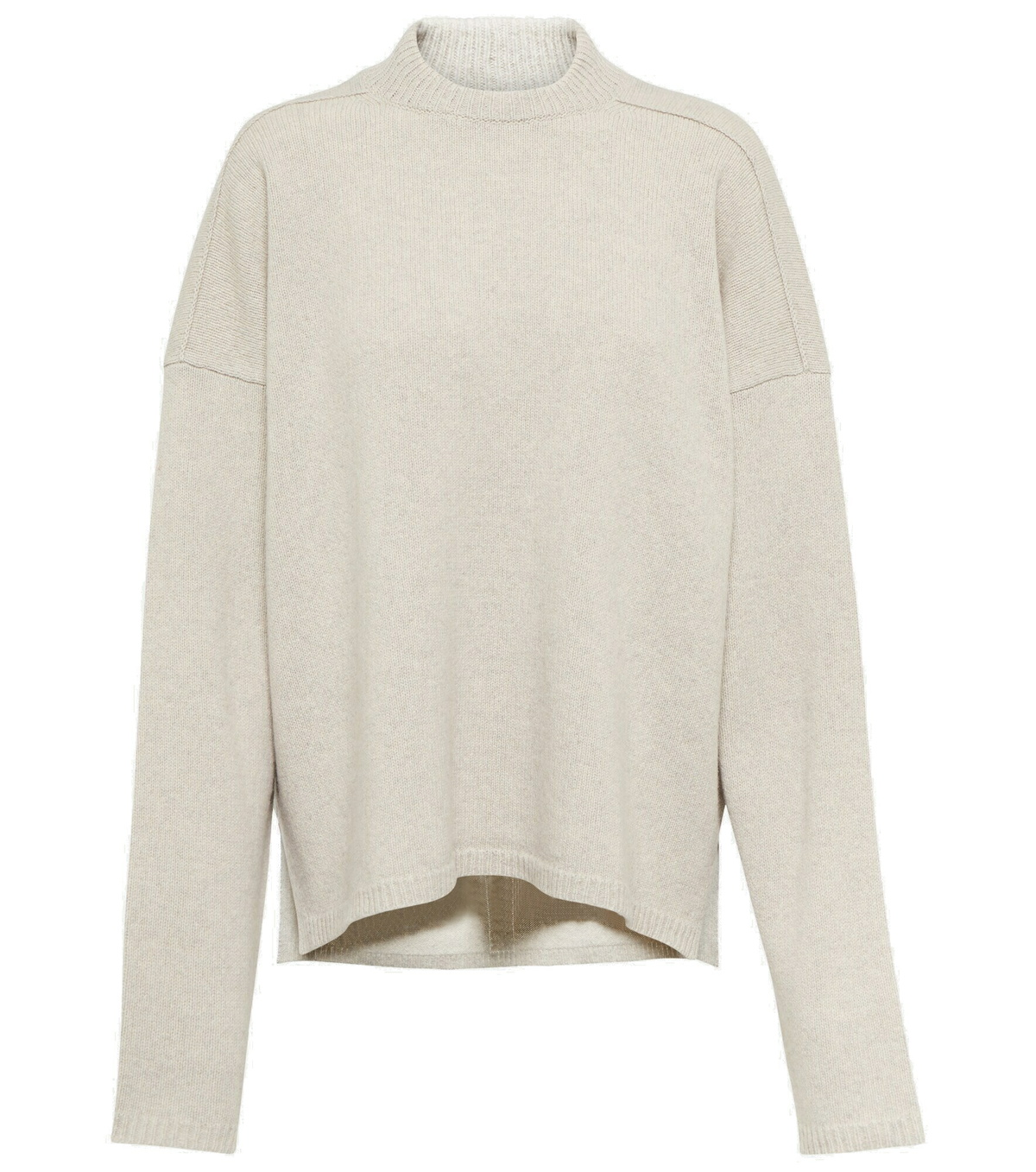 Rick Owens cashmere Knit long pullover sweater RU02C7637 black XS