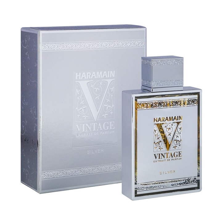 Photo: Al Haramain Unisex Vintage Silver Extrait de Parfum Spray 3.4 oz Fragrances 6291106815047