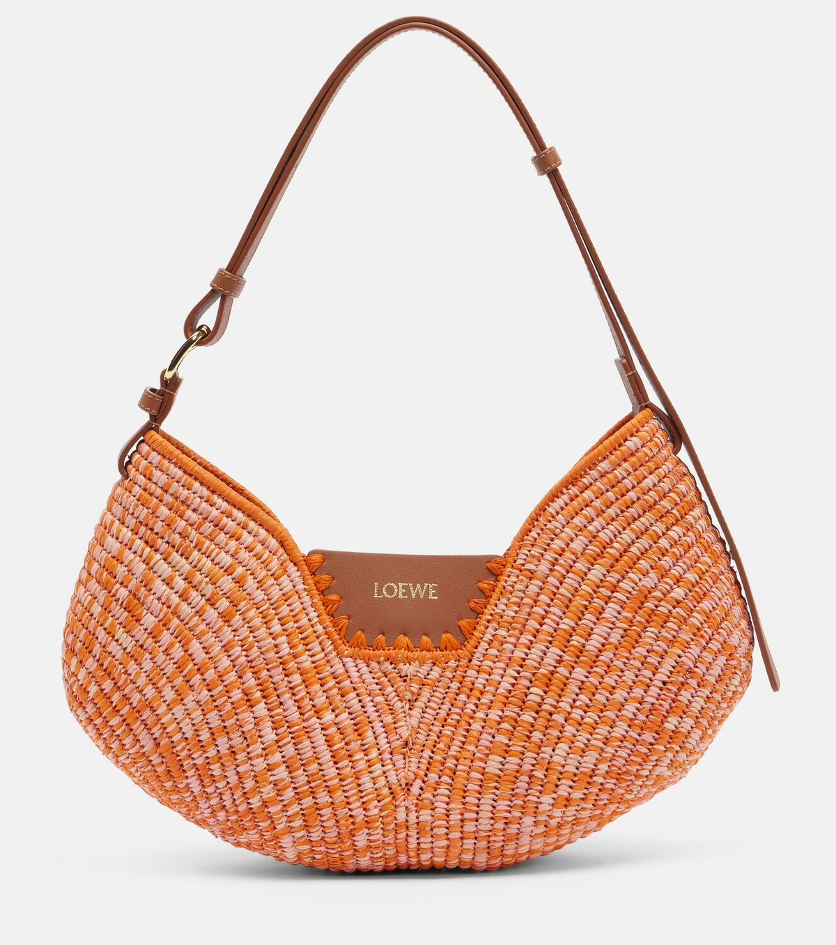 Loewe Paula's Ibiza Swim Medium raffia shoulder bag