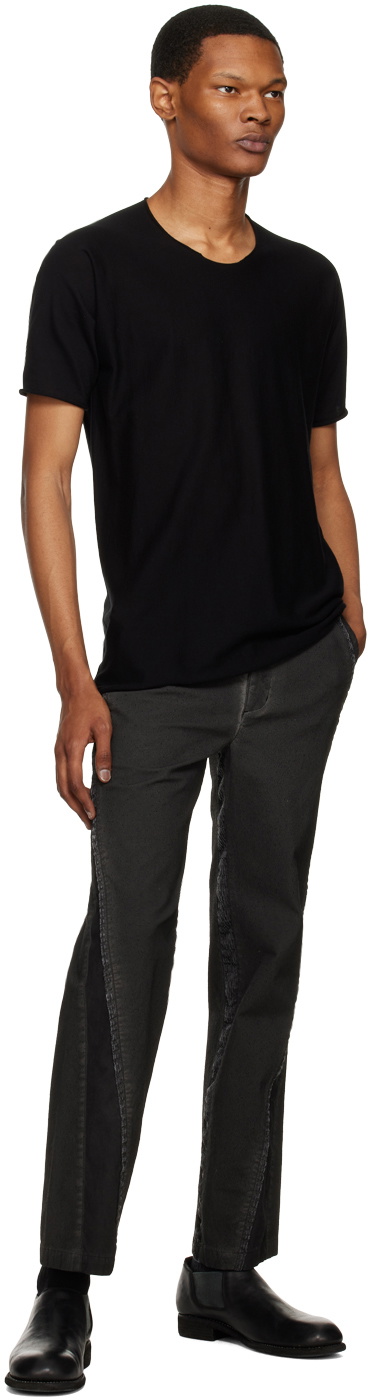 Label Under Construction Black Arched T-Shirt