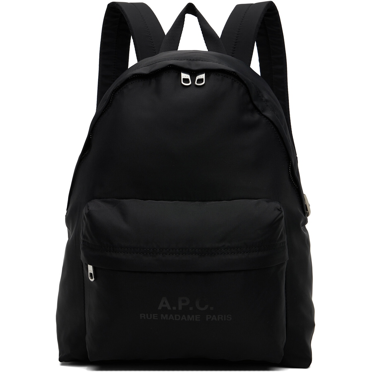A.P.C. Black Backstage Small Backpack