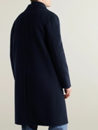 Mr P. - Double-Faced Virgin Wool and Cashmere-Blend Coat - Blue