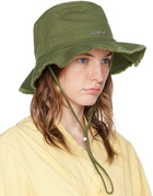 JACQUEMUS Khaki Les Classiques 'Le bob Artichaut' Bucket Hat