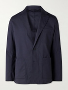 Hartford - Jonbee Flannel Blazer - Blue