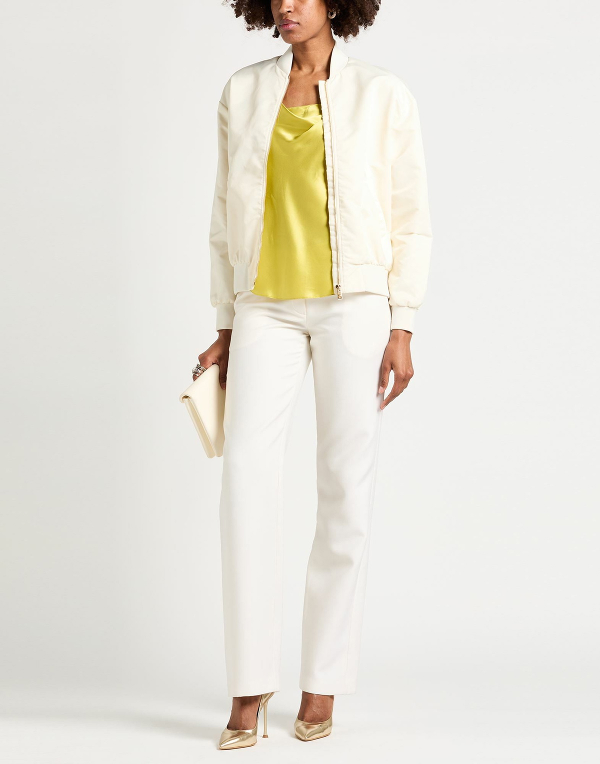 Versace Womens Jacket Cream