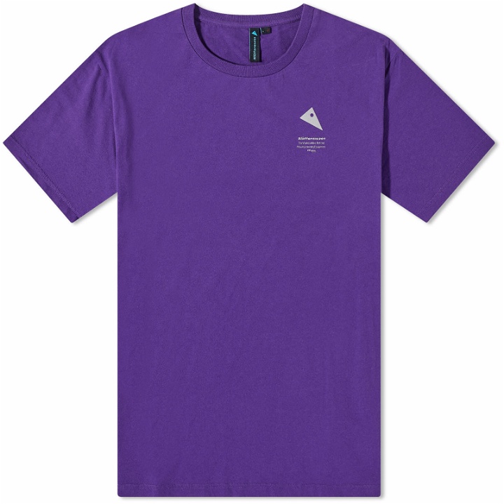 Photo: Klättermusen Men's Runa Maker T-Shirt in Purple