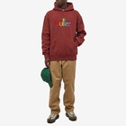 Butter Goods Men's Colours Embroidered Hoody in Plum