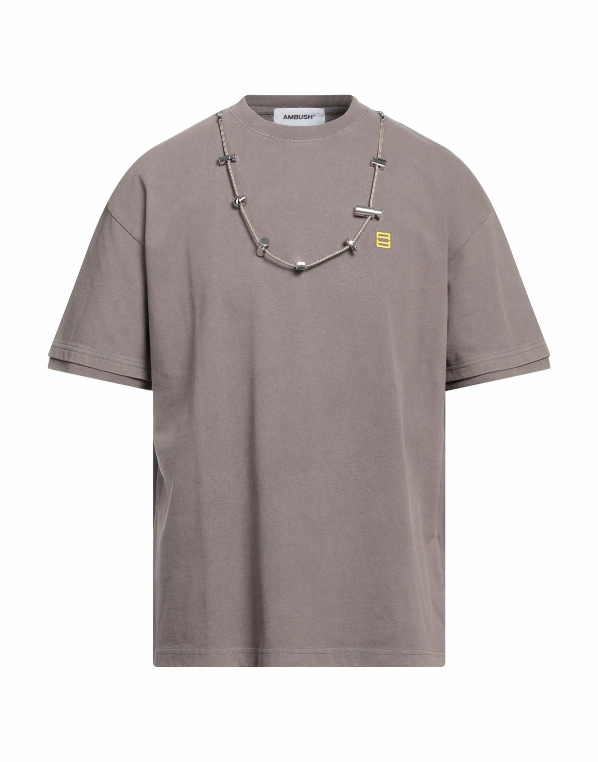 Ambush Mens T-shirt in Khaki