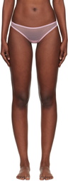 Yasmine Eslami Pink Jeanne Briefs