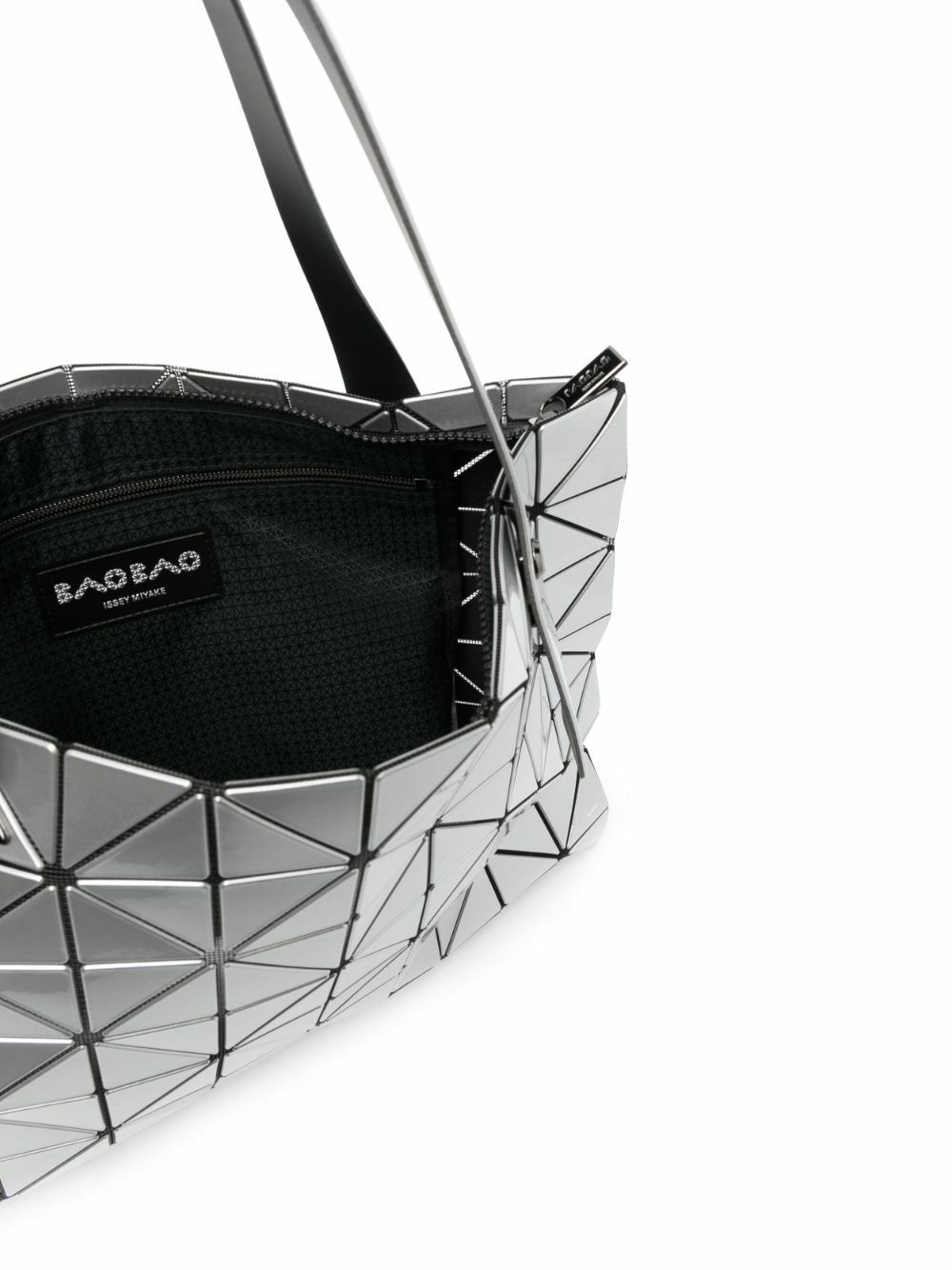 Bao Bao Issey Miyake Silver Carton Tote Bag Bao Bao Issey Miyake