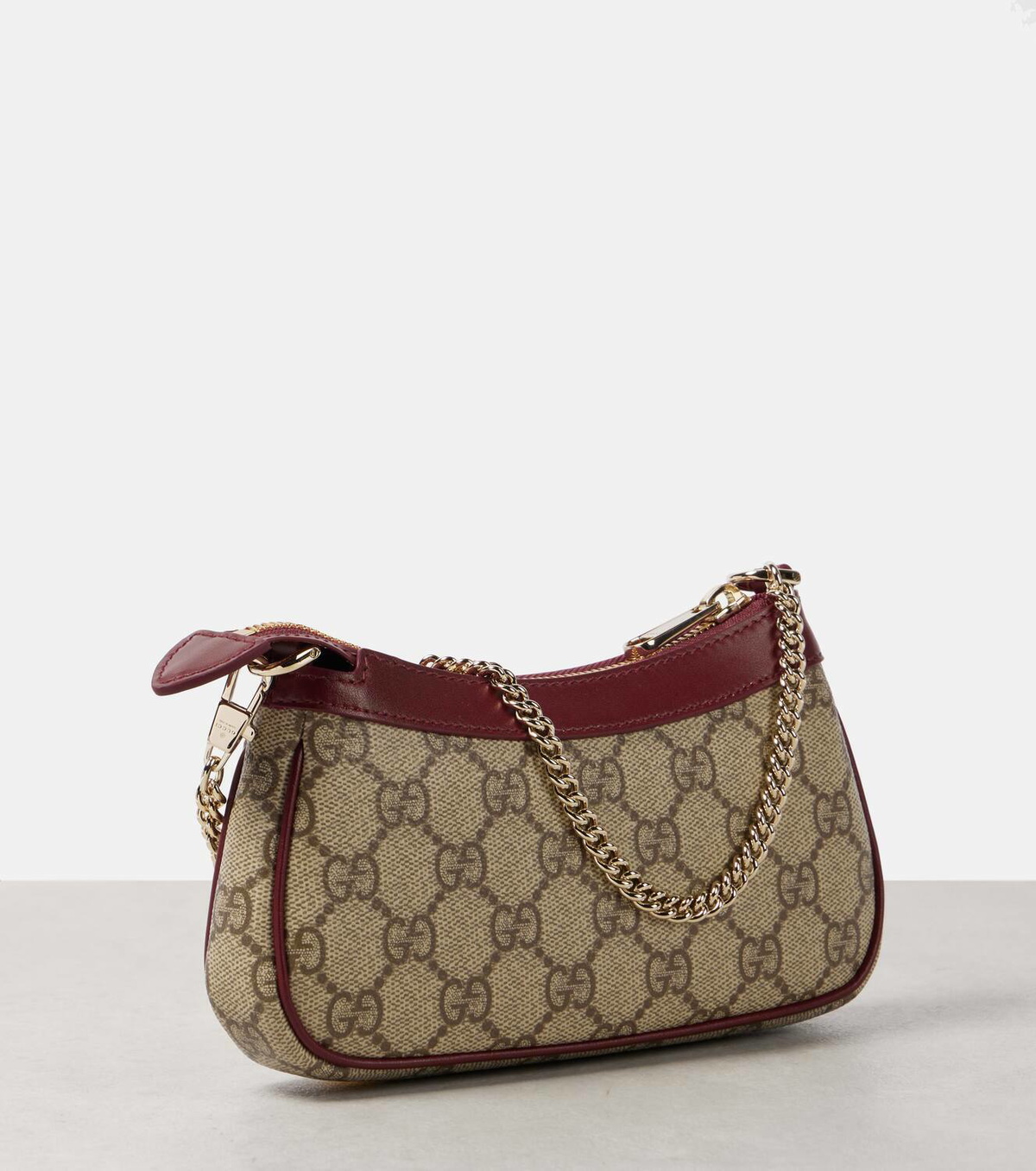 【Gucci】 GGミニ panda-appliqueショルダーバッグ Gucci GG Mini panda-appliqué shoulder bag Gucci