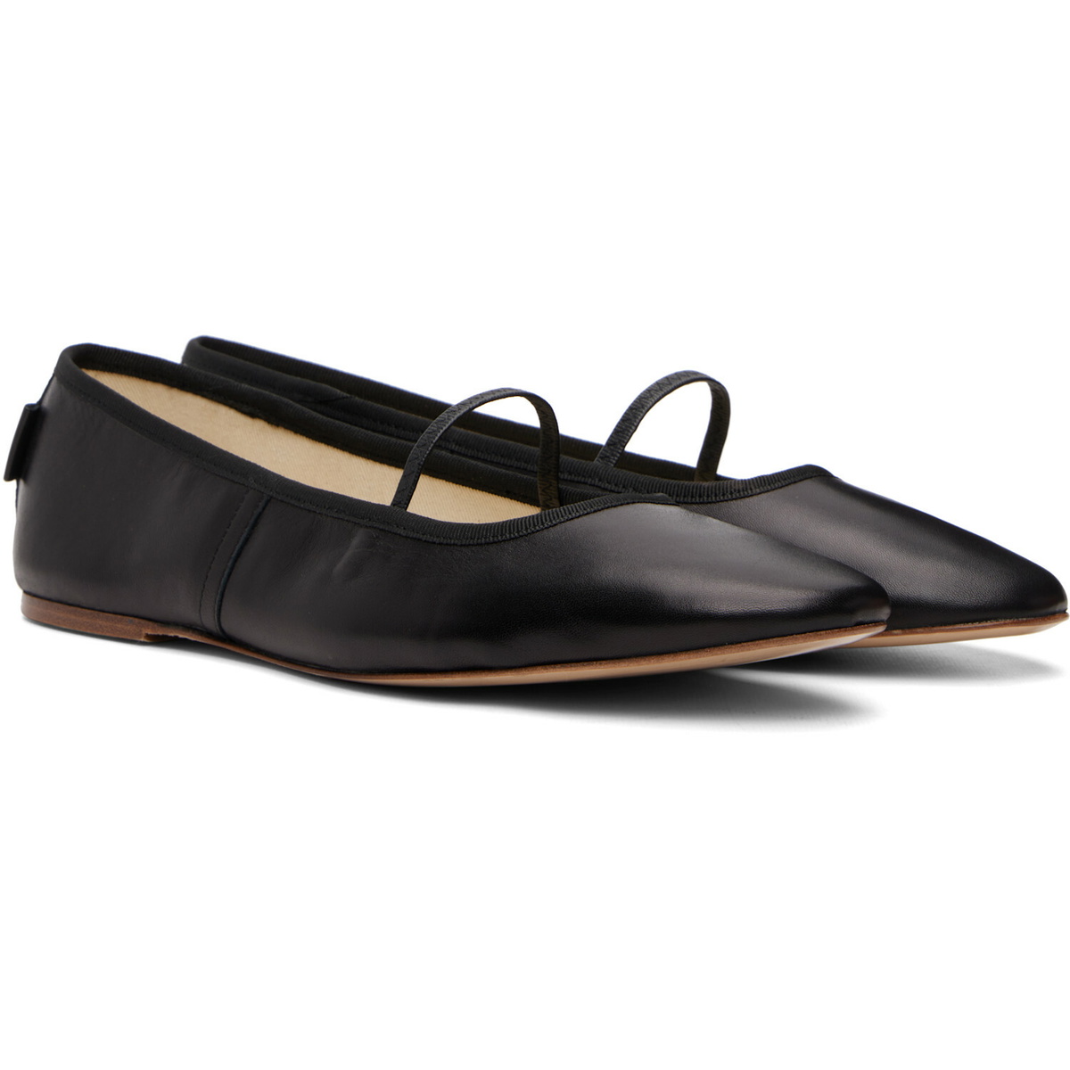 A.P.C. Black Swan Ballerina Flats