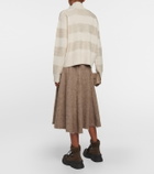 Brunello Cucinelli Virgin wool, cashmere, and silk sweater