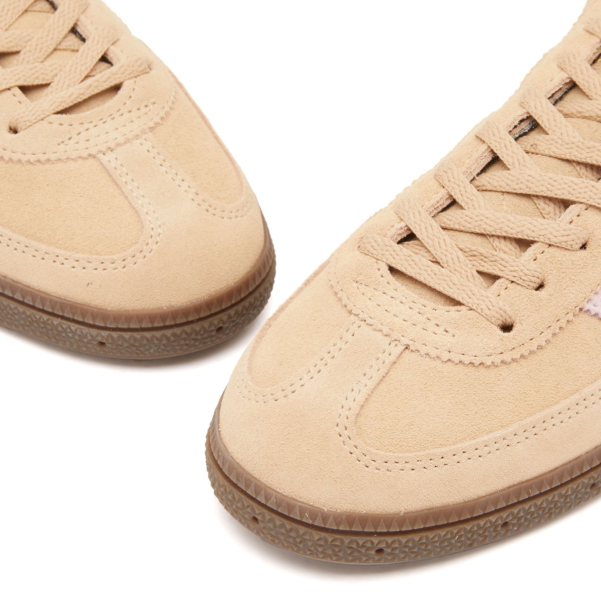 Adidas Handball Spezial in Warm Sandstone/Clear Pink