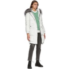 Mr and Mrs Italy Blue Down Parka