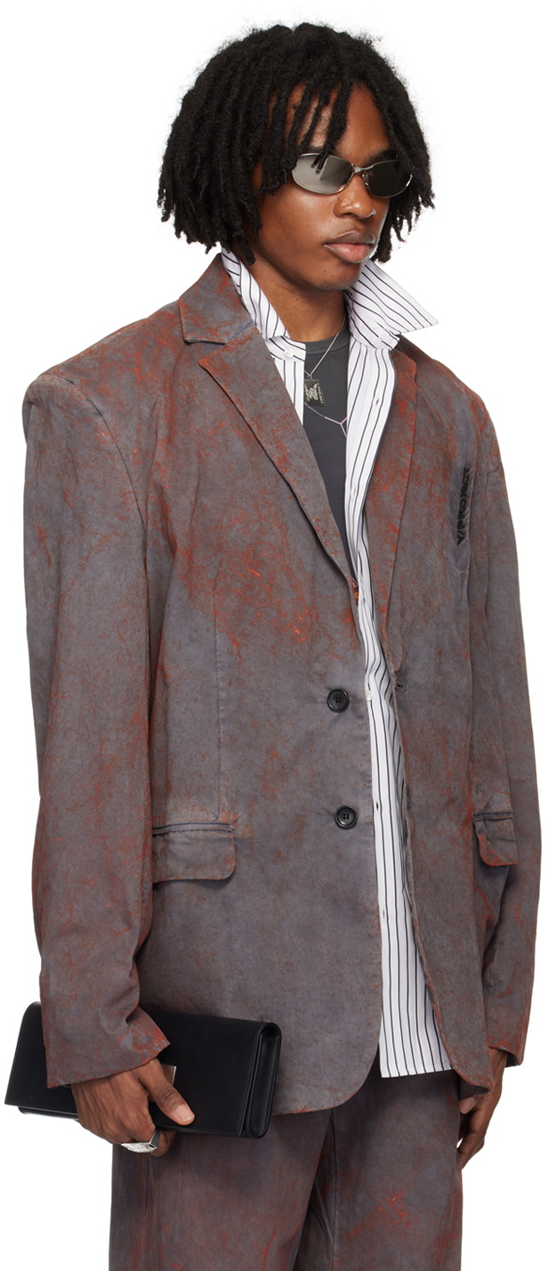 Y/Project Gray Pinched Blazer