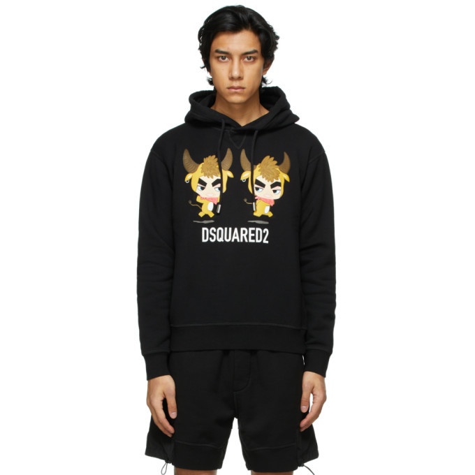 Photo: Dsquared2 Black Year Of The Ox Hoodie