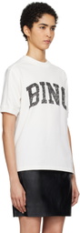 ANINE BING Off-White Jaylin 'Bing' T-shirt