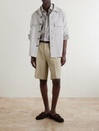 Slowear - Striped Linen Shirt - Brown