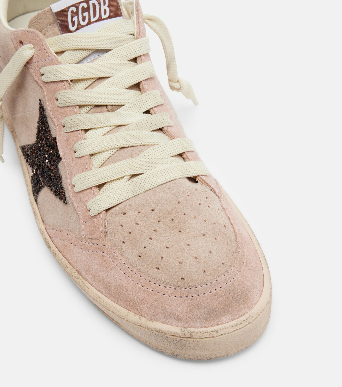 Golden Goose Ball Star glitter suede sneakers