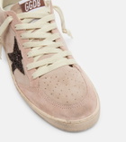 Golden Goose Ball Star glitter suede sneakers