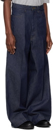 RAINMAKER KYOTO Indigo 5-Pocket Hakama Jeans